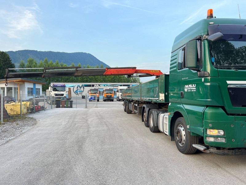 MAN TGX 26.440 6x2 + Flatbed semi trailer + Crane PK26002 - Tractor: foto 4 MAN TGX 26.440 6x2 + Flatbed semi trailer + Crane PK26002 - Tractor: foto 4