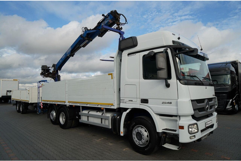 Mercedes-Benz / ACTROS 2548 / 6x2 / ZESTAW BURTOWY - 6,5 M / OŚ PODNOSZONA / - Tractor: foto 2 Mercedes-Benz / ACTROS 2548 / 6x2 / ZESTAW BURTOWY - 6,5 M / OŚ PODNOSZONA / - Tractor: foto 2