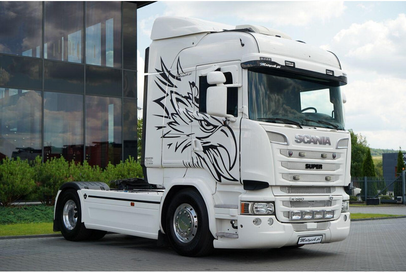 Scania R 580 / V8 / RETARDER / FULL AIRMATIC / I-PARK COOL/ SKÓRY / OPO - Tractor: foto 1 Scania R 580 / V8 / RETARDER / FULL AIRMATIC / I-PARK COOL/ SKÓRY / OPO - Tractor: foto 1