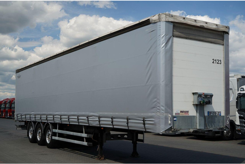 Trouillet / FIRANKA / STANDARD / MOCNA PODŁOGA SZYNA-DESKA / OŚ PODNOSZONA - Semi-reboque de lona: foto 1 Trouillet / FIRANKA / STANDARD / MOCNA PODŁOGA SZYNA-DESKA / OŚ PODNOSZONA - Semi-reboque de lona: foto 1