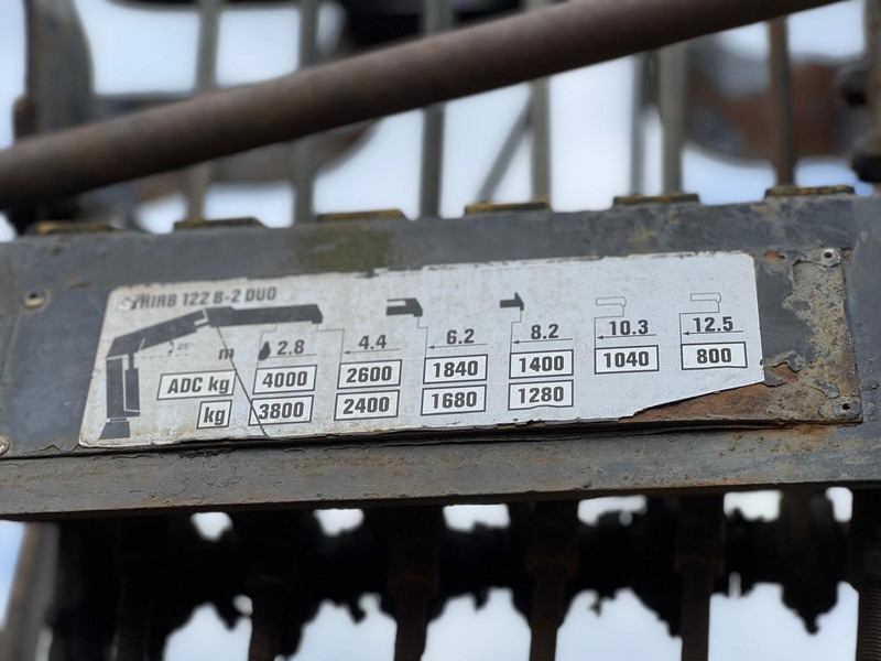 Volvo FE 320 FLATBED CRANE KRAN HDS HIAB 122B-2 DUO - Camião de caixa aberta/ Plataforma, Camião grua: foto 5 Volvo FE 320 FLATBED CRANE KRAN HDS HIAB 122B-2 DUO - Camião de caixa aberta/ Plataforma, Camião grua: foto 5