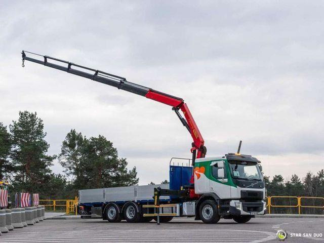 Volvo FE 360 6x2 PALFINGER PK 18502 SH Crane Kran - Camião de caixa aberta/ Plataforma, Camião grua: foto 2 Volvo FE 360 6x2 PALFINGER PK 18502 SH Crane Kran - Camião de caixa aberta/ Plataforma, Camião grua: foto 2