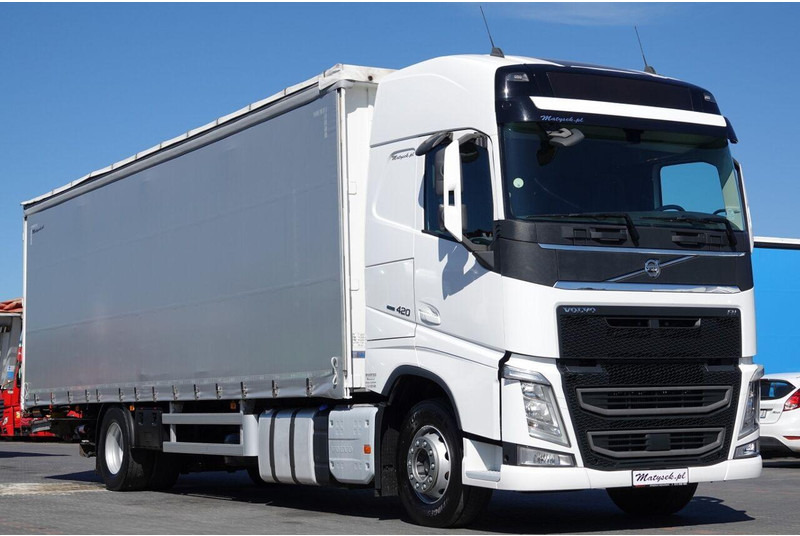 Volvo FH 420 / 4x2 / SOLÓWKA / FIRANKA 9.10 M / I-PARK COOL / WINDA DH - Camião de lona: foto 5 Volvo FH 420 / 4x2 / SOLÓWKA / FIRANKA 9.10 M / I-PARK COOL / WINDA DH - Camião de lona: foto 5