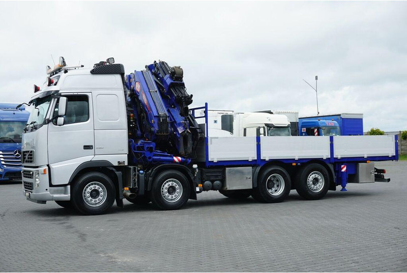 Volvo FH / 520 / 8 X 2 / SKRZYNIOWY + HDS / PM 85 SP + JIB J 1204 / WY - Camião de caixa aberta/ Plataforma, Camião grua: foto 5 Volvo FH / 520 / 8 X 2 / SKRZYNIOWY + HDS / PM 85 SP + JIB J 1204 / WY - Camião de caixa aberta/ Plataforma, Camião grua: foto 5