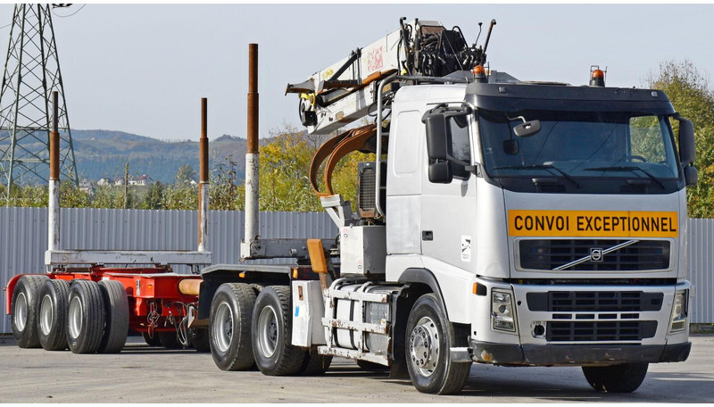 Volvo FH 520 * EPSILON E260L83 * Anhänger /6x4 - Camião de transporte de madeira, Camião grua: foto 3 Volvo FH 520 * EPSILON E260L83 * Anhänger /6x4 - Camião de transporte de madeira, Camião grua: foto 3