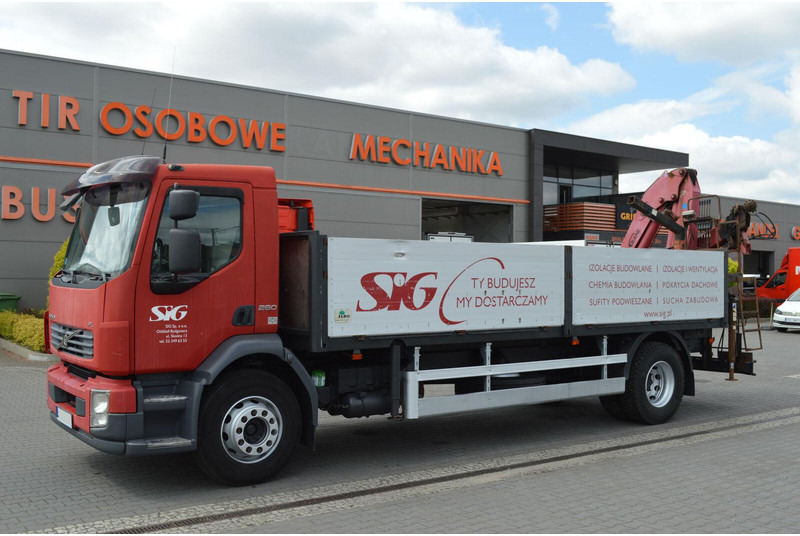 Volvo FL 18.280 Pallet Forks Rotator "22.5 5300 kg HDS AT - Camião de caixa aberta/ Plataforma, Camião grua: foto 2 Volvo FL 18.280 Pallet Forks Rotator "22.5 5300 kg HDS AT - Camião de caixa aberta/ Plataforma, Camião grua: foto 2