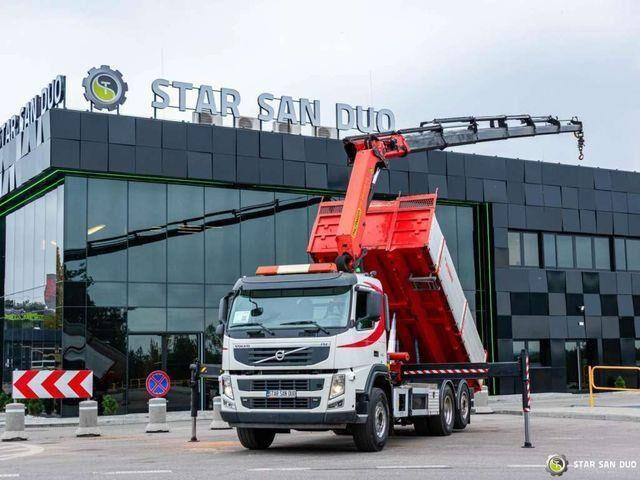Volvo FM 410 6x2 PALFINGER PK 26002 EH Crane Tipper - Camião basculante, Camião grua: foto 4 Volvo FM 410 6x2 PALFINGER PK 26002 EH Crane Tipper - Camião basculante, Camião grua: foto 4