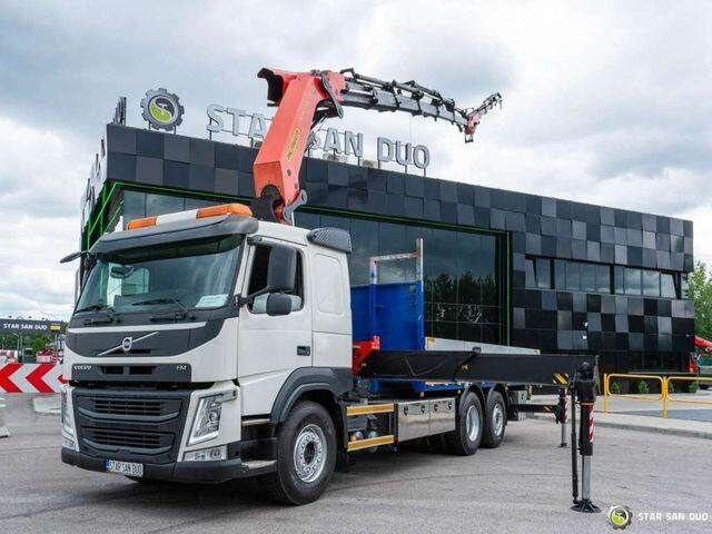 Volvo FM 460 6x2 PALFINGER PK 42002 FLY JIB Crane Eu - Camião de caixa aberta/ Plataforma, Camião grua: foto 5 Volvo FM 460 6x2 PALFINGER PK 42002 FLY JIB Crane Eu - Camião de caixa aberta/ Plataforma, Camião grua: foto 5