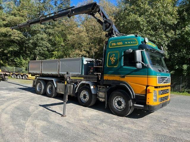 Volvo FM 480 + HIAB X-HIPRO 262 EP-5 - Camião basculante, Camião grua: foto 5 Volvo FM 480 + HIAB X-HIPRO 262 EP-5 - Camião basculante, Camião grua: foto 5