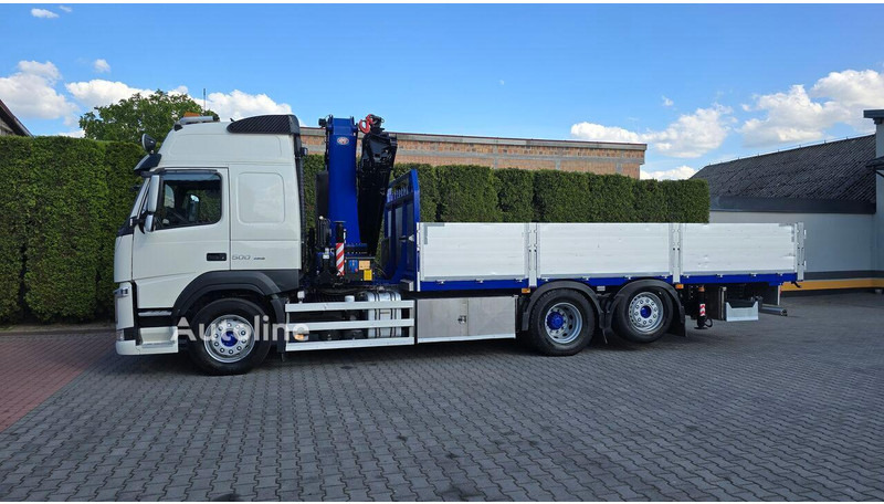 Volvo FM 500 - Flatbed+crane 6x2 - Camião de caixa aberta/ Plataforma, Camião grua: foto 3 Volvo FM 500 - Flatbed+crane 6x2 - Camião de caixa aberta/ Plataforma, Camião grua: foto 3