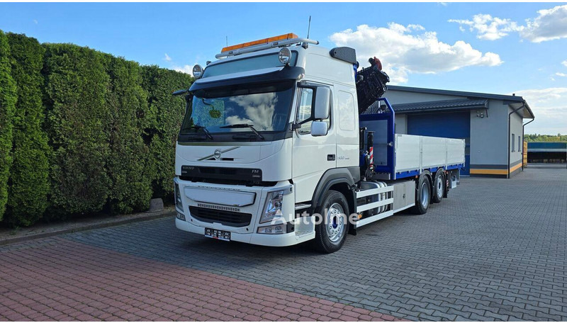 Volvo FM 500 - Flatbed+crane 6x2 - Camião de caixa aberta/ Plataforma, Camião grua: foto 1 Volvo FM 500 - Flatbed+crane 6x2 - Camião de caixa aberta/ Plataforma, Camião grua: foto 1