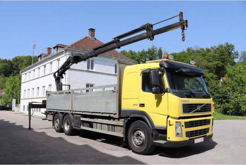 Volvo FM370 E5 VEB Kran Atlas 190.2E-A4 Funk - Camião de caixa aberta/ Plataforma, Camião grua: foto 1 Volvo FM370 E5 VEB Kran Atlas 190.2E-A4 Funk - Camião de caixa aberta/ Plataforma, Camião grua: foto 1