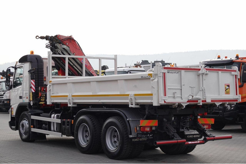 Camião basculante Volvo FMX 370 / 6X4 / WYWROTKA + HDS FASSI F165XP / MAX UDŹWIG 5200KG: foto 13