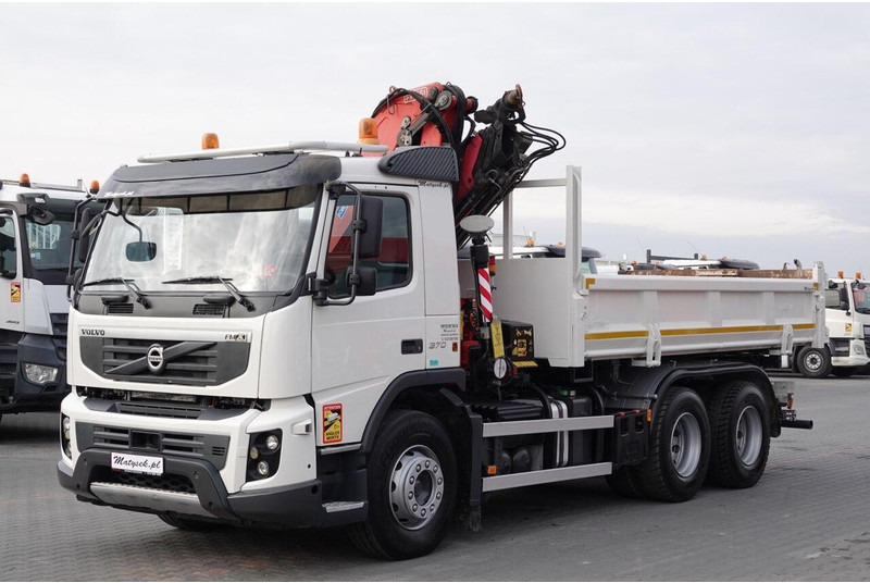 Camião basculante Volvo FMX 370 / 6X4 / WYWROTKA + HDS FASSI F165XP / MAX UDŹWIG 5200KG: foto 11