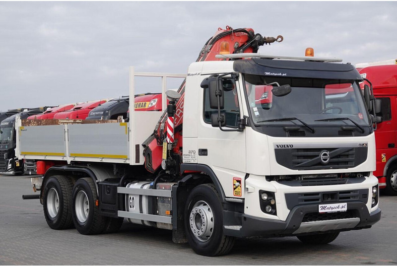 Camião basculante Volvo FMX 370 / 6X4 / WYWROTKA + HDS FASSI F165XP / MAX UDŹWIG 5200KG: foto 15