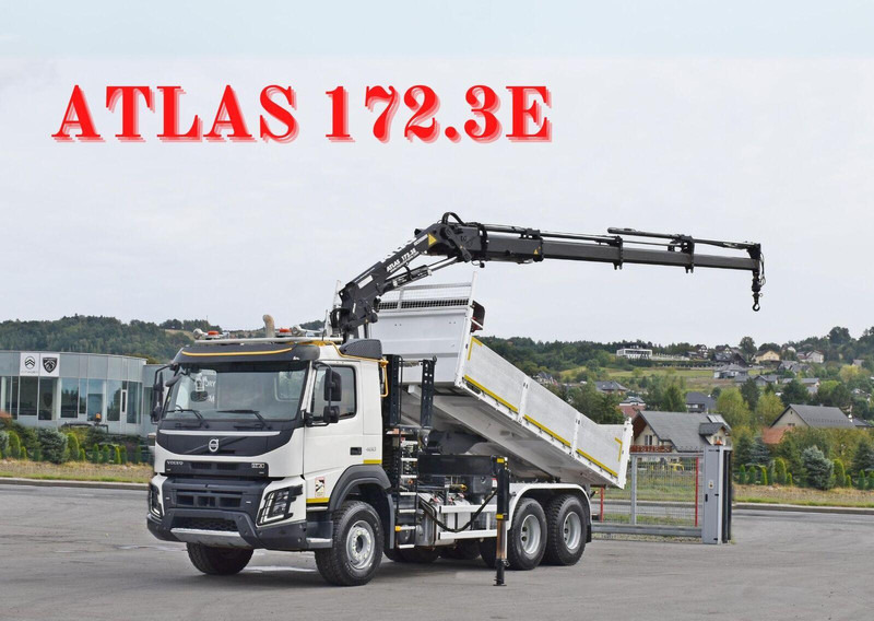 Volvo FMX 460 - Camião basculante, Camião grua: foto 1 Volvo FMX 460 - Camião basculante, Camião grua: foto 1