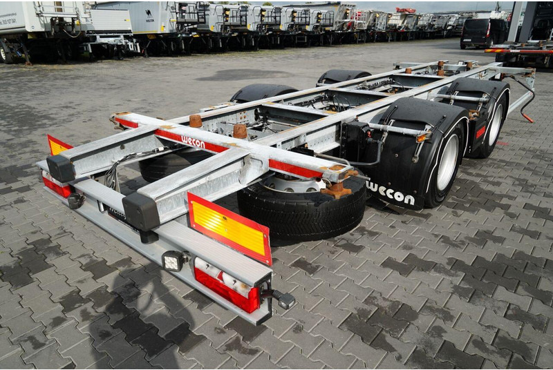 Wecon / NACZEPA PODKONTENEROWA / 2019 - Reboque transportador de contêineres/ Caixa móvel: foto 5 Wecon / NACZEPA PODKONTENEROWA / 2019 - Reboque transportador de contêineres/ Caixa móvel: foto 5