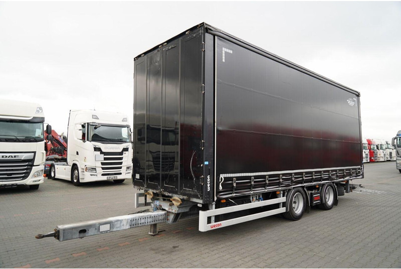 Wecon PRZYCZEPA - 7,7 M / TANDEM / PRZEJAZDOWA - Reboque de lona: foto 1 Wecon PRZYCZEPA - 7,7 M / TANDEM / PRZEJAZDOWA - Reboque de lona: foto 1