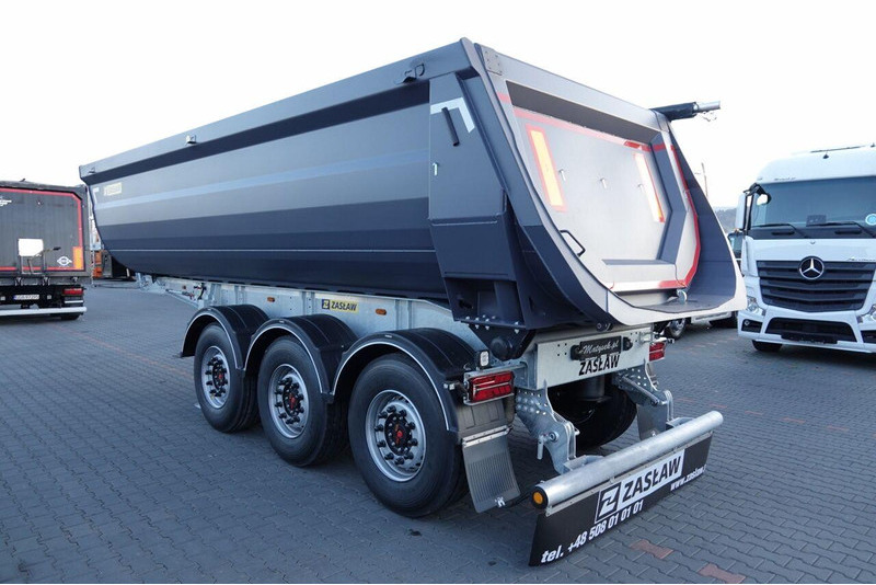 Zaslaw WYWROTKA 26 m3 / FABRYCZNIE NOWA / STALOWA / RYNNA WANNA HP / 20 - Semi-reboque basculante: foto 5 Zaslaw WYWROTKA 26 m3 / FABRYCZNIE NOWA / STALOWA / RYNNA WANNA HP / 20 - Semi-reboque basculante: foto 5