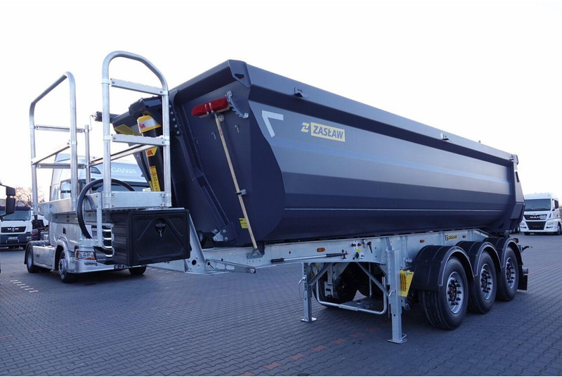 Zaslaw WYWROTKA 26 m3 / FABRYCZNIE NOWA / STALOWA / RYNNA WANNA HP / 20 - Semi-reboque basculante: foto 4 Zaslaw WYWROTKA 26 m3 / FABRYCZNIE NOWA / STALOWA / RYNNA WANNA HP / 20 - Semi-reboque basculante: foto 4