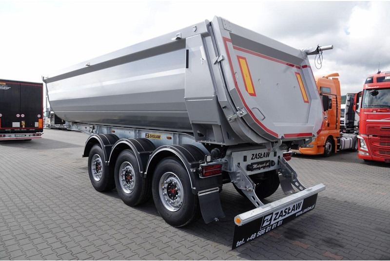 Zaslaw WYWROTKA 26 m3 / FABRYCZNIE NOWA / STALOWA / RYNNA WANNA HP / OŚ - Semi-reboque basculante: foto 5 Zaslaw WYWROTKA 26 m3 / FABRYCZNIE NOWA / STALOWA / RYNNA WANNA HP / OŚ - Semi-reboque basculante: foto 5
