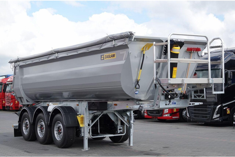 Zaslaw WYWROTKA 26 m3 / FABRYCZNIE NOWA / STALOWA / RYNNA WANNA HP / OŚ - Semi-reboque basculante: foto 1 Zaslaw WYWROTKA 26 m3 / FABRYCZNIE NOWA / STALOWA / RYNNA WANNA HP / OŚ - Semi-reboque basculante: foto 1
