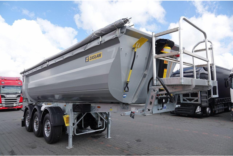 Zaslaw WYWROTKA 26 m3 / FABRYCZNIE NOWA / STALOWA / RYNNA WANNA HP / OŚ - Semi-reboque basculante: foto 2 Zaslaw WYWROTKA 26 m3 / FABRYCZNIE NOWA / STALOWA / RYNNA WANNA HP / OŚ - Semi-reboque basculante: foto 2