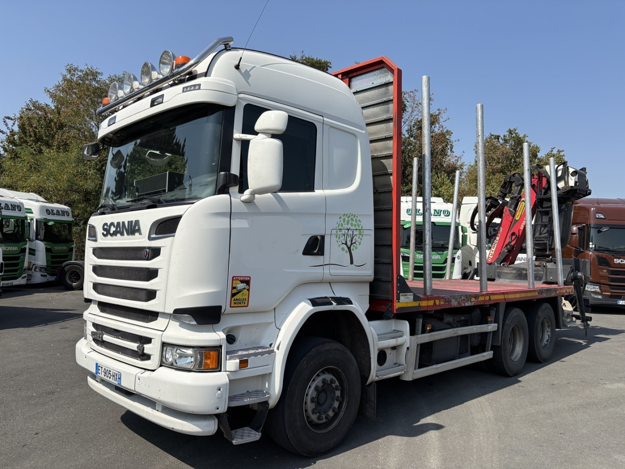 SCANIA R 580 CB6x4HHZ - Camião chassi: foto 1 SCANIA R 580 CB6x4HHZ - Camião chassi: foto 1