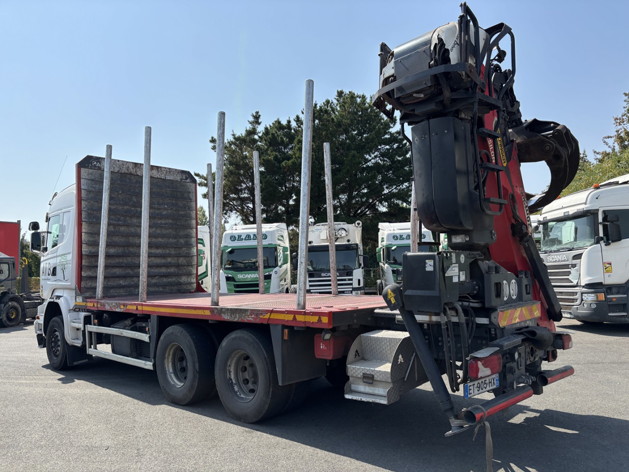 SCANIA R 580 CB6x4HHZ - Camião chassi: foto 4 SCANIA R 580 CB6x4HHZ - Camião chassi: foto 4