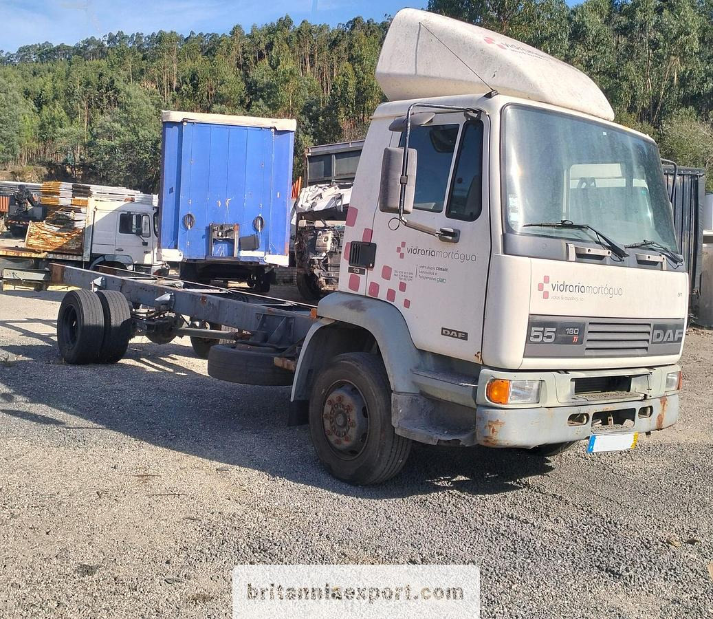 DAF 55 180 TI | 15 Ton | Euro 2 | ZF Manual | On springs | - Camião chassi: foto 2 DAF 55 180 TI | 15 Ton | Euro 2 | ZF Manual | On springs | - Camião chassi: foto 2