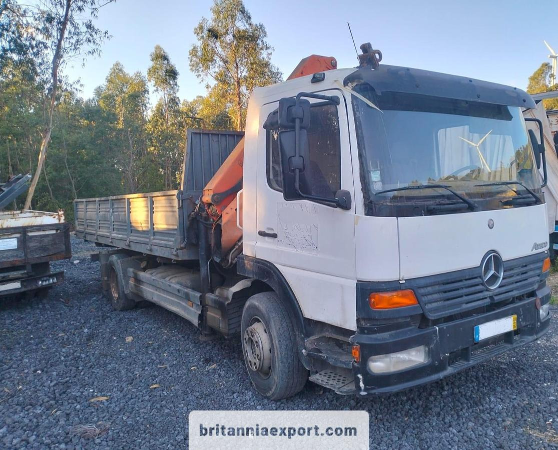 MERCEDES-BENZ Atego 1528 | 15 Ton | with Palfinger PK7501 5.7 Ton Crane - Camião basculante: foto 1 MERCEDES-BENZ Atego 1528 | 15 Ton | with Palfinger PK7501 5.7 Ton Crane - Camião basculante: foto 1