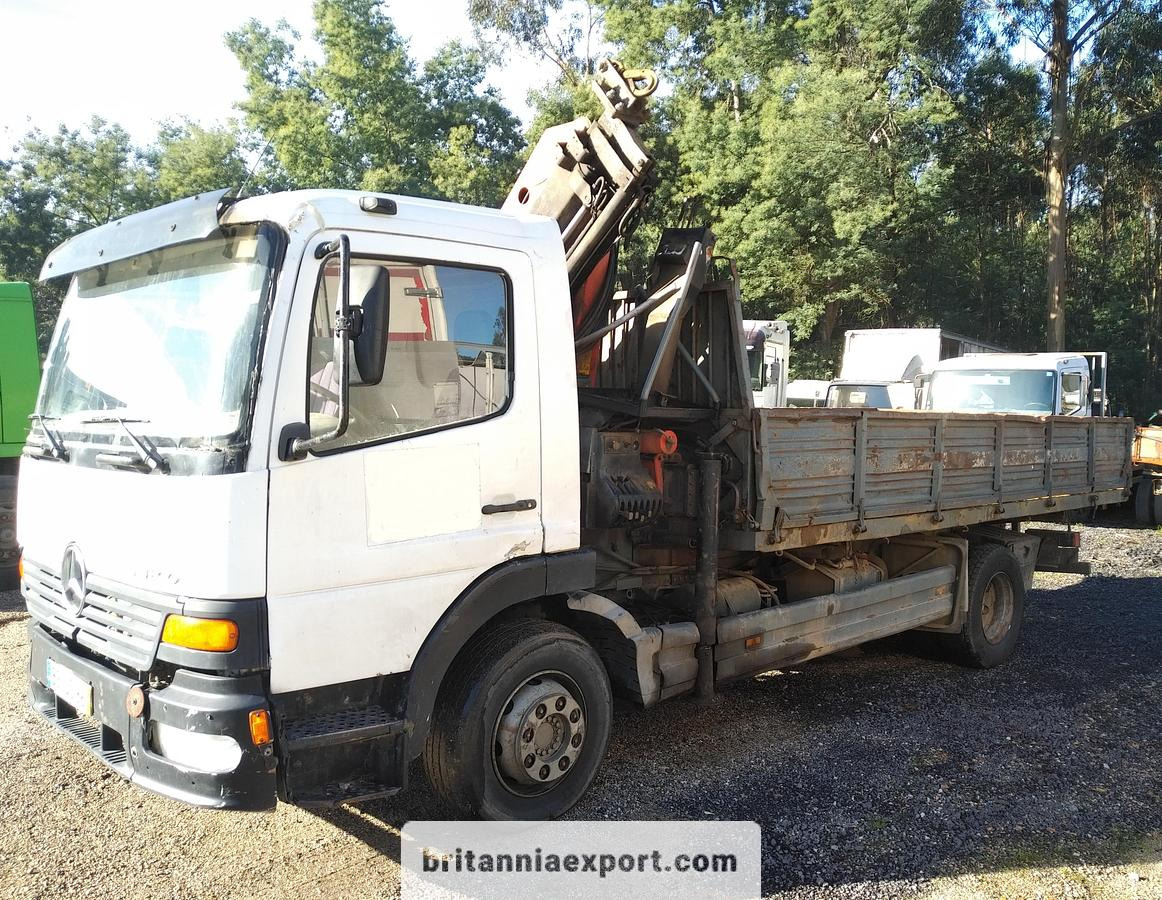 MERCEDES-BENZ Atego 1528 | 15 Ton | with Palfinger PK7501 5.7 Ton Crane - Camião basculante: foto 2 MERCEDES-BENZ Atego 1528 | 15 Ton | with Palfinger PK7501 5.7 Ton Crane - Camião basculante: foto 2