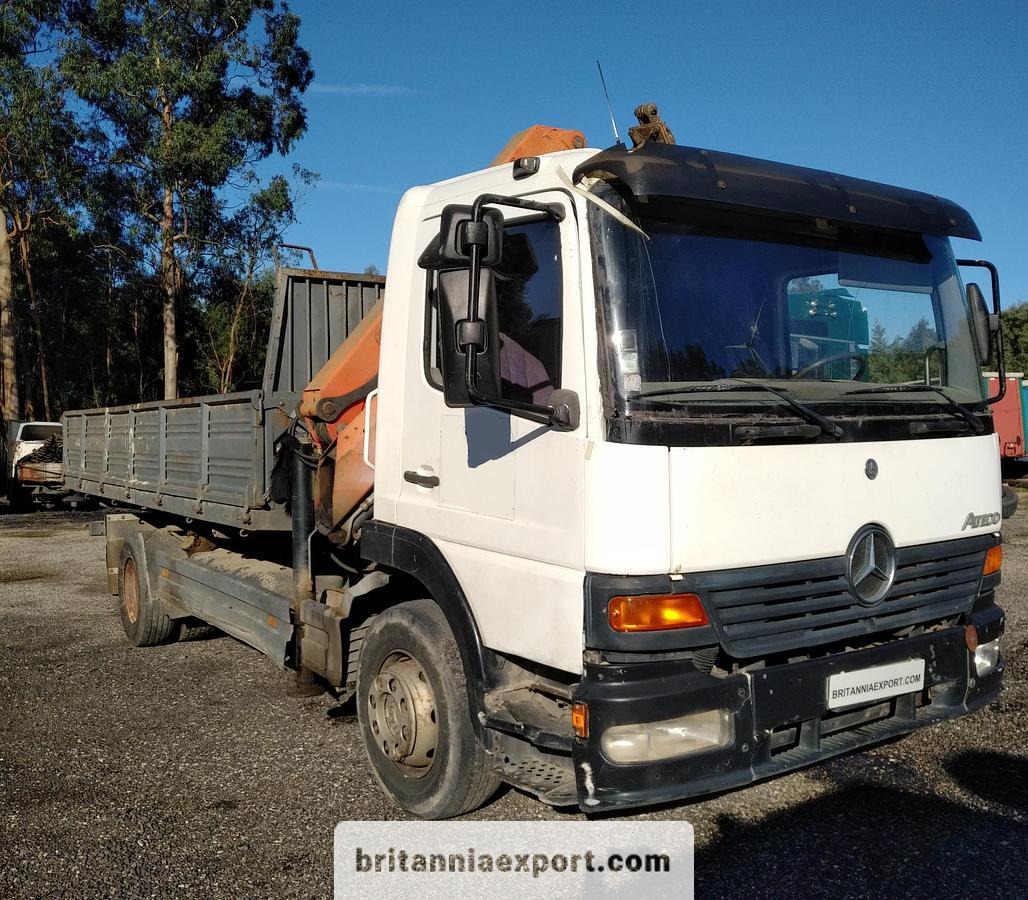 MERCEDES-BENZ Atego 1528 | 15 Ton | with Palfinger PK7501 5.7 Ton Crane - Camião basculante: foto 1 MERCEDES-BENZ Atego 1528 | 15 Ton | with Palfinger PK7501 5.7 Ton Crane - Camião basculante: foto 1