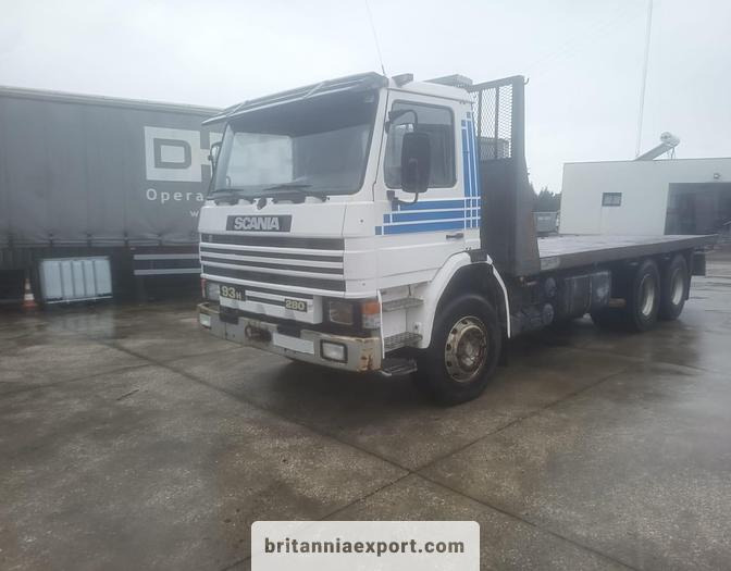 SCANIA P93H 280 6x2 10 Tyres Flatbed Truck – 26 Ton | On springs - Camião de caixa aberta/ Plataforma: foto 3 SCANIA P93H 280 6x2 10 Tyres Flatbed Truck – 26 Ton | On springs - Camião de caixa aberta/ Plataforma: foto 3