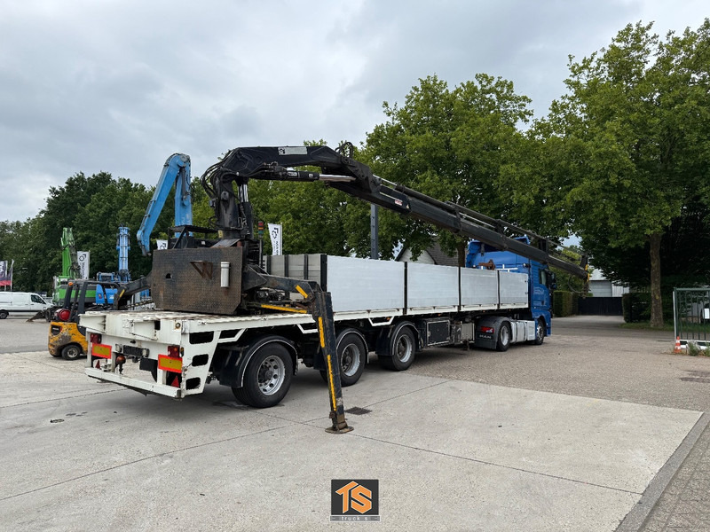 Floor - Steen - KRANE/CRANE HIAB 33 T M - BELGIUM TOP - Semi-reboque plataforma/ Caixa aberta: foto 1 Floor - Steen - KRANE/CRANE HIAB 33 T M - BELGIUM TOP - Semi-reboque plataforma/ Caixa aberta: foto 1