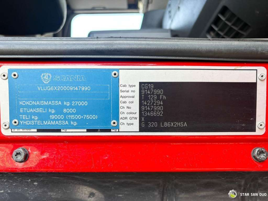 Camião Scania D 320 FIRE BRIGADE Tank 12,000 Litres: foto 12 Camião Scania D 320 FIRE BRIGADE Tank 12,000 Litres: foto 12