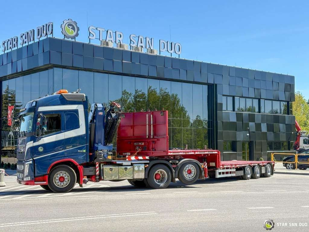 HRD Semitrailer Low Loader NRD NTS 3 Axle Tieflader - Semi-reboque baixa: foto 4 HRD Semitrailer Low Loader NRD NTS 3 Axle Tieflader - Semi-reboque baixa: foto 4