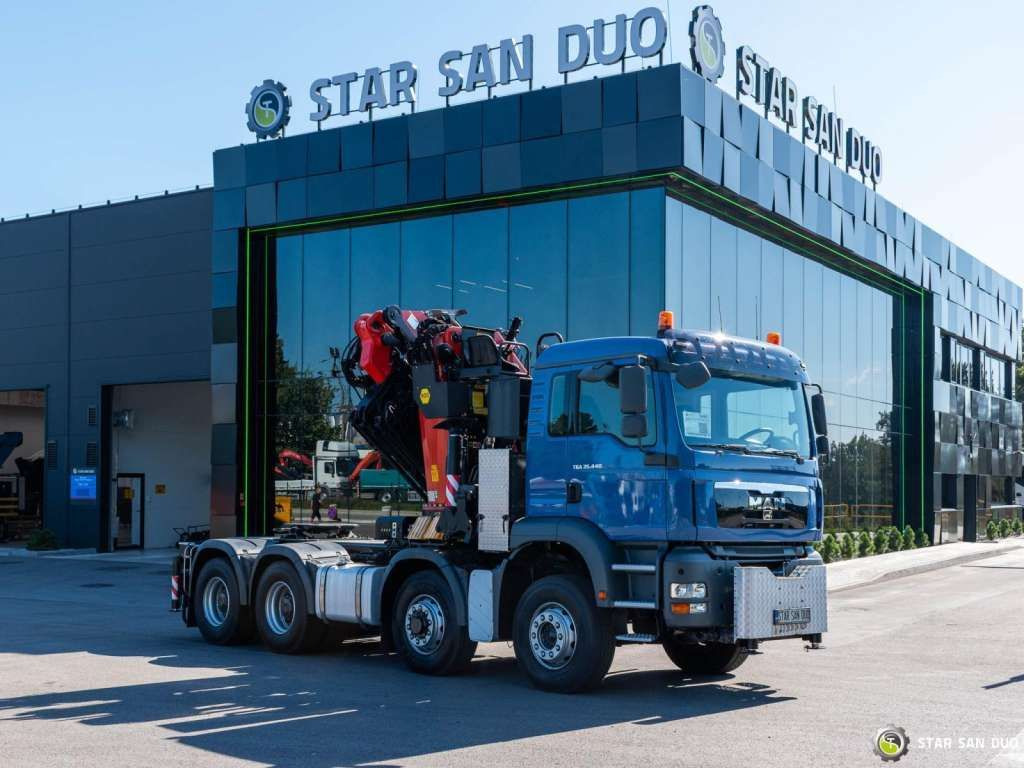 Camião grua MAN  TGA 35.440 8X6H PALFINGER  60002  Semi-trailer: foto 10