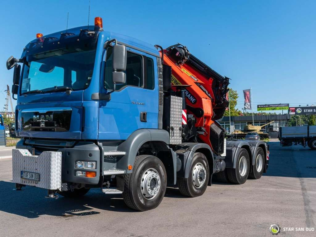 Camião grua MAN  TGA 35.440 8X6H PALFINGER  60002  Semi-trailer: foto 9