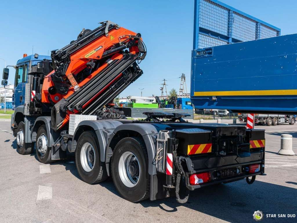 Camião grua MAN  TGA 35.440 8X6H PALFINGER  60002  Semi-trailer: foto 11