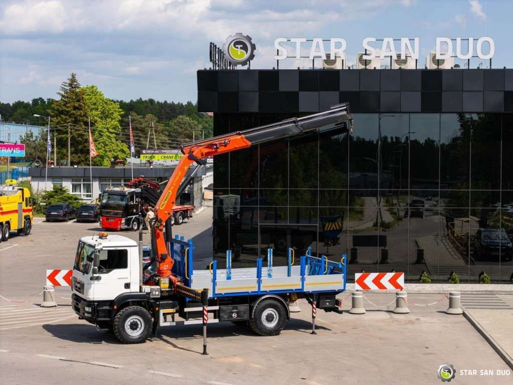 MAN TGM 18 250 4x4 PALFINGER PK 27001 HDS Crane Kra - Camião basculante: foto 1 MAN TGM 18 250 4x4 PALFINGER PK 27001 HDS Crane Kra - Camião basculante: foto 1