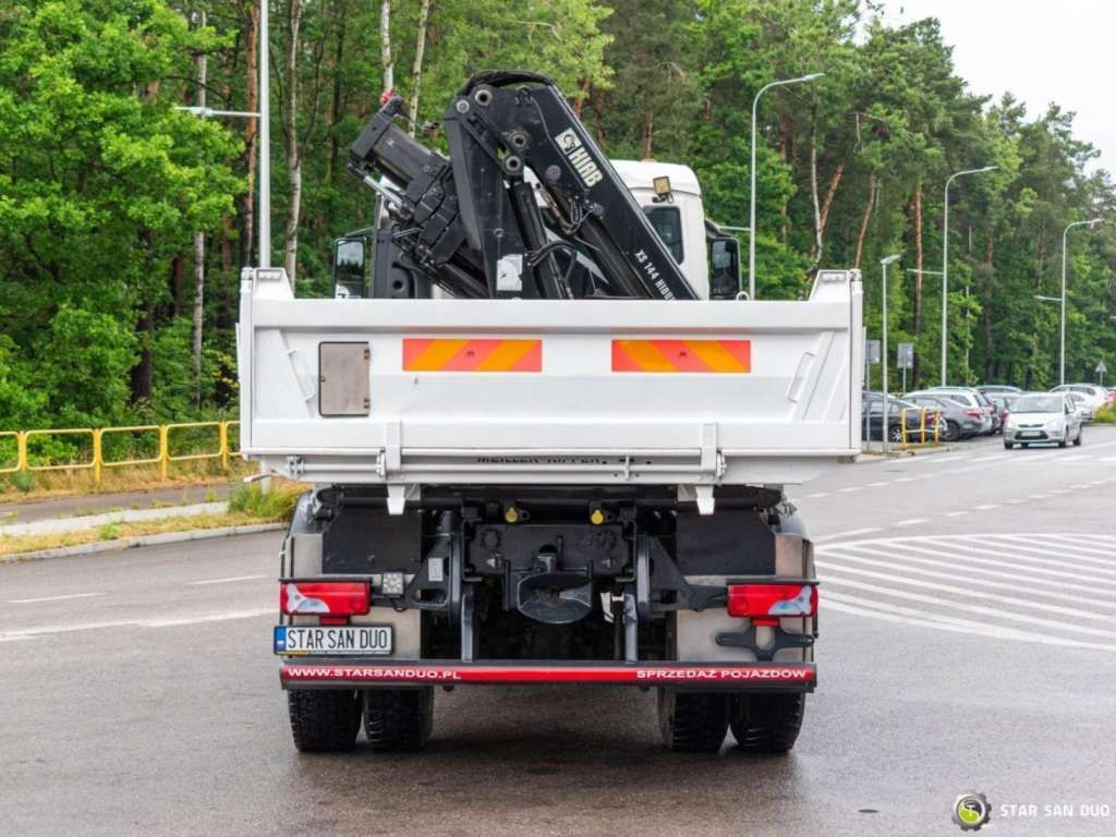 Camião basculante MAN  TGS 18.360 4x4 HIAB 144 E-4 Crane Kipper: foto 13