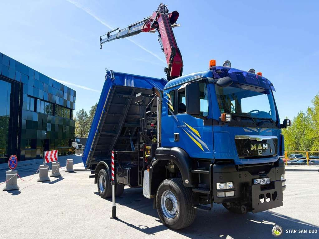 MAN TGS 18.360 Fassi F155A 24 HDS Crane Kipper - Camião basculante: foto 5 MAN TGS 18.360 Fassi F155A 24 HDS Crane Kipper - Camião basculante: foto 5