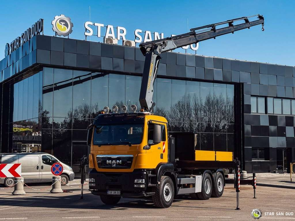 MAN TGS 28.480 6x4x4 H PALFINGER PK 29002 CRANE 5th - Camião grua: foto 1 MAN TGS 28.480 6x4x4 H PALFINGER PK 29002 CRANE 5th - Camião grua: foto 1