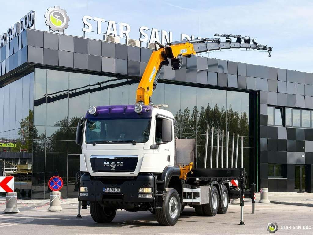 MAN TGS 33.400 6x6 BL EFFER 315/8S HDS Crane 2019 - Camião grua: foto 5 MAN TGS 33.400 6x6 BL EFFER 315/8S HDS Crane 2019 - Camião grua: foto 5