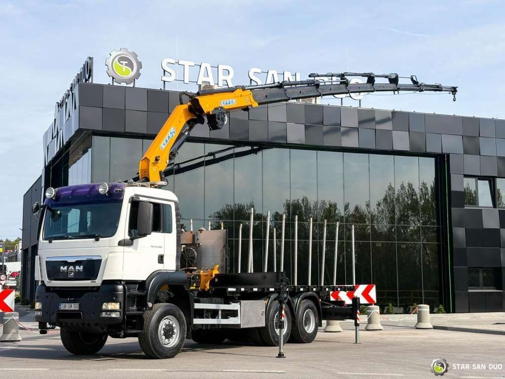 MAN TGS 33.400 6x6 BL EFFER 315/8S HDS Crane 2019 - Camião grua: foto 1 MAN TGS 33.400 6x6 BL EFFER 315/8S HDS Crane 2019 - Camião grua: foto 1