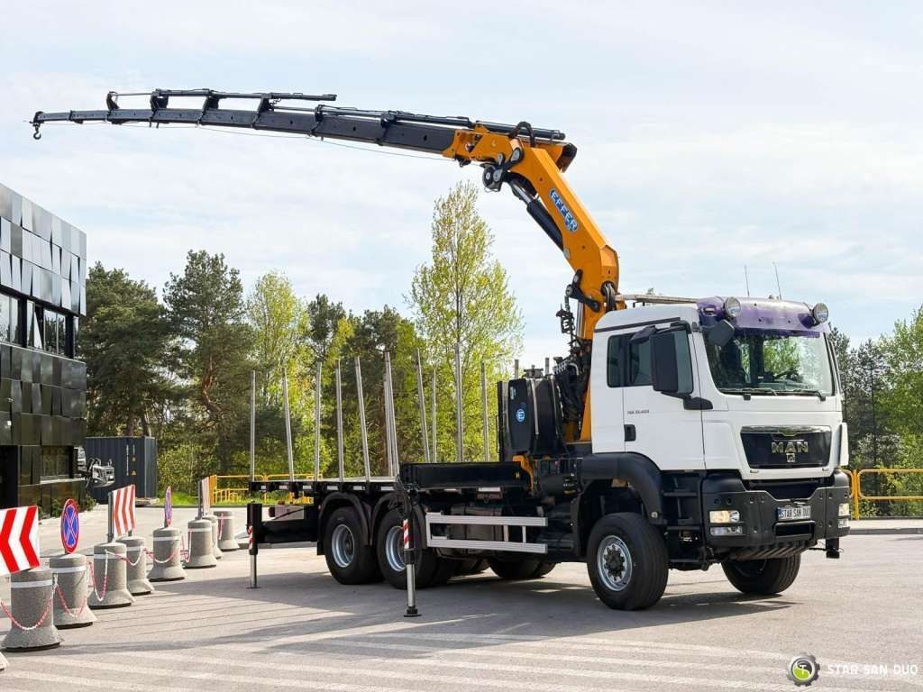 MAN TGS 33.400 6x6 BL EFFER 315/8S HDS Crane 2019 - Camião grua: foto 2 MAN TGS 33.400 6x6 BL EFFER 315/8S HDS Crane 2019 - Camião grua: foto 2