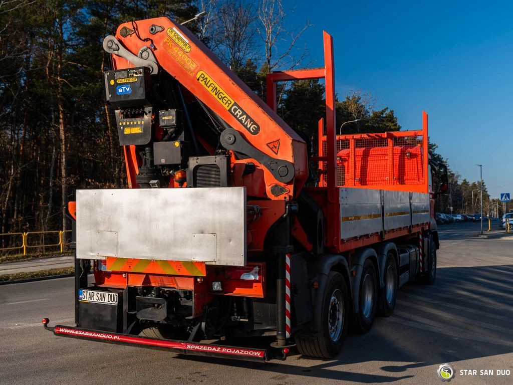 MAN TGS 35.400 PALFINGER PK 44002 WINCH TRIDEM KRAN - Camião grua, Camião de caixa aberta/ Plataforma: foto 4 MAN TGS 35.400 PALFINGER PK 44002 WINCH TRIDEM KRAN - Camião grua, Camião de caixa aberta/ Plataforma: foto 4