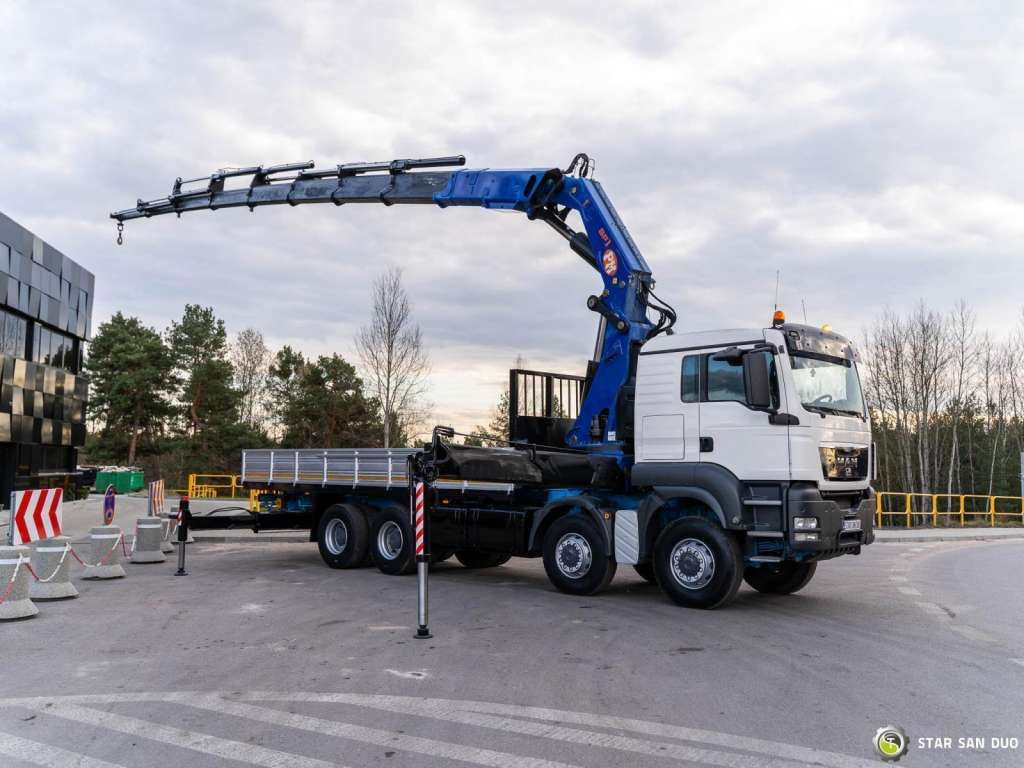 MAN TGS 41.480 8x8 PM 85SP HDS Crane - Camião grua: foto 2 MAN TGS 41.480 8x8 PM 85SP HDS Crane - Camião grua: foto 2