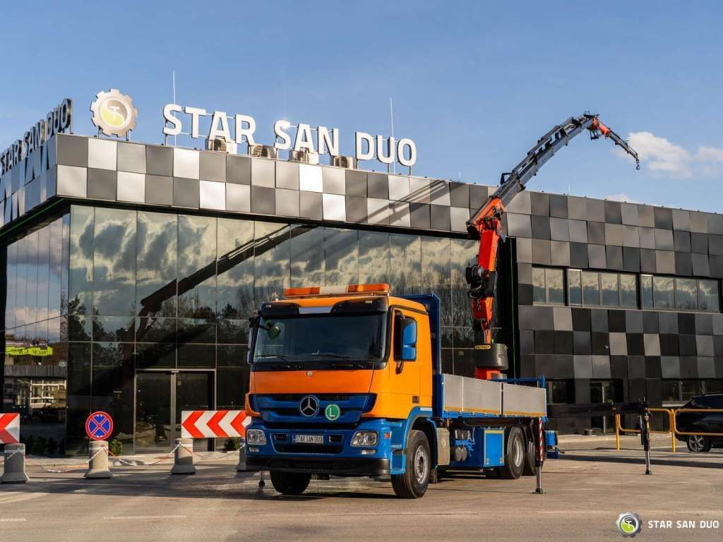 Mercedes-Benz ACTROS 2541 6x2 Palfinger PK 34002 Crane Winch - Camião grua: foto 1 Mercedes-Benz ACTROS 2541 6x2 Palfinger PK 34002 Crane Winch - Camião grua: foto 1
